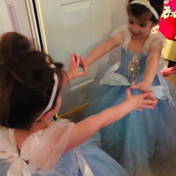 CINDERELLA couture tutu dress/costume - Picture 8 of 8